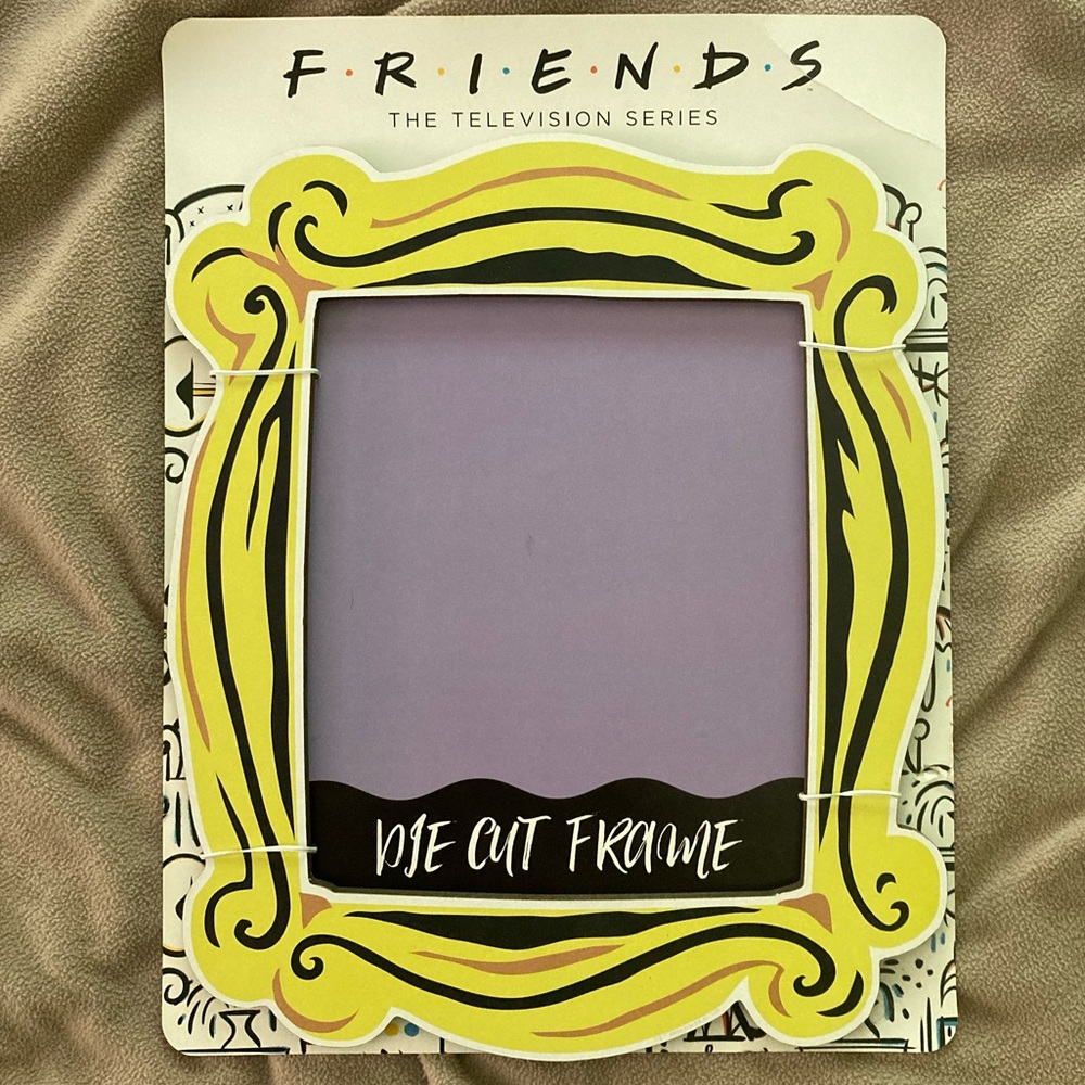 FRIENDS die cut frame art